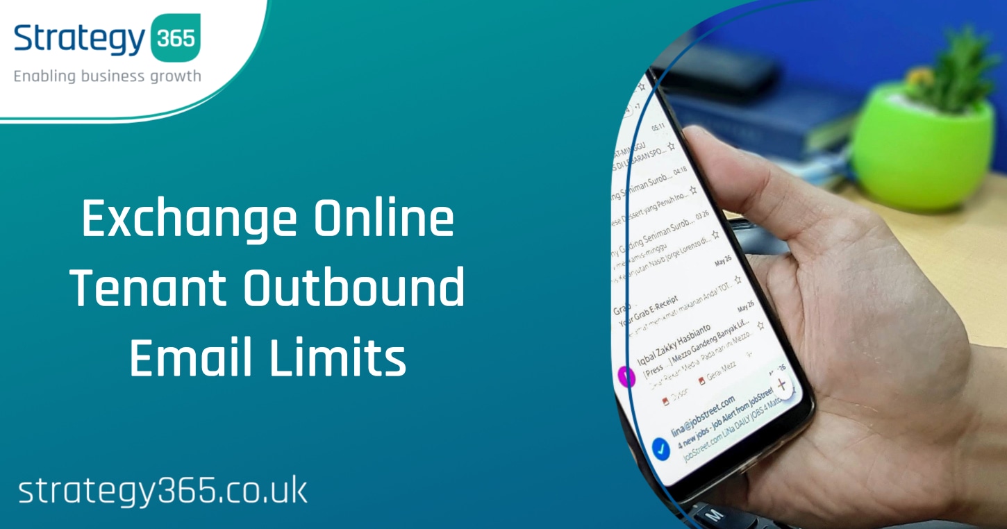 Exchange Online Tenant Outbound Email Limits